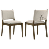 Orleans Furniture - Coaster - Ottowa Upholstered Dining Side Chair Brown (Set of 2) - 193662