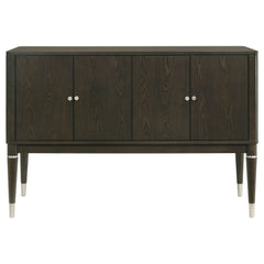 Reseda 4-door Dining Sideboard Server with Shelves Ash Brown