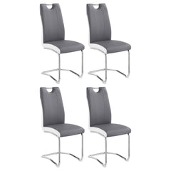 Orleans Furniture - Coaster - Brooklyn Upholstered Dining Side Chair Grey (Set of 4) - 193812