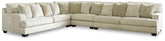 Orleans Furniture - Ashley Furniture - Rawcliffe Sectional - LAF 4-Piece Sectional / Parchment - 19604S2