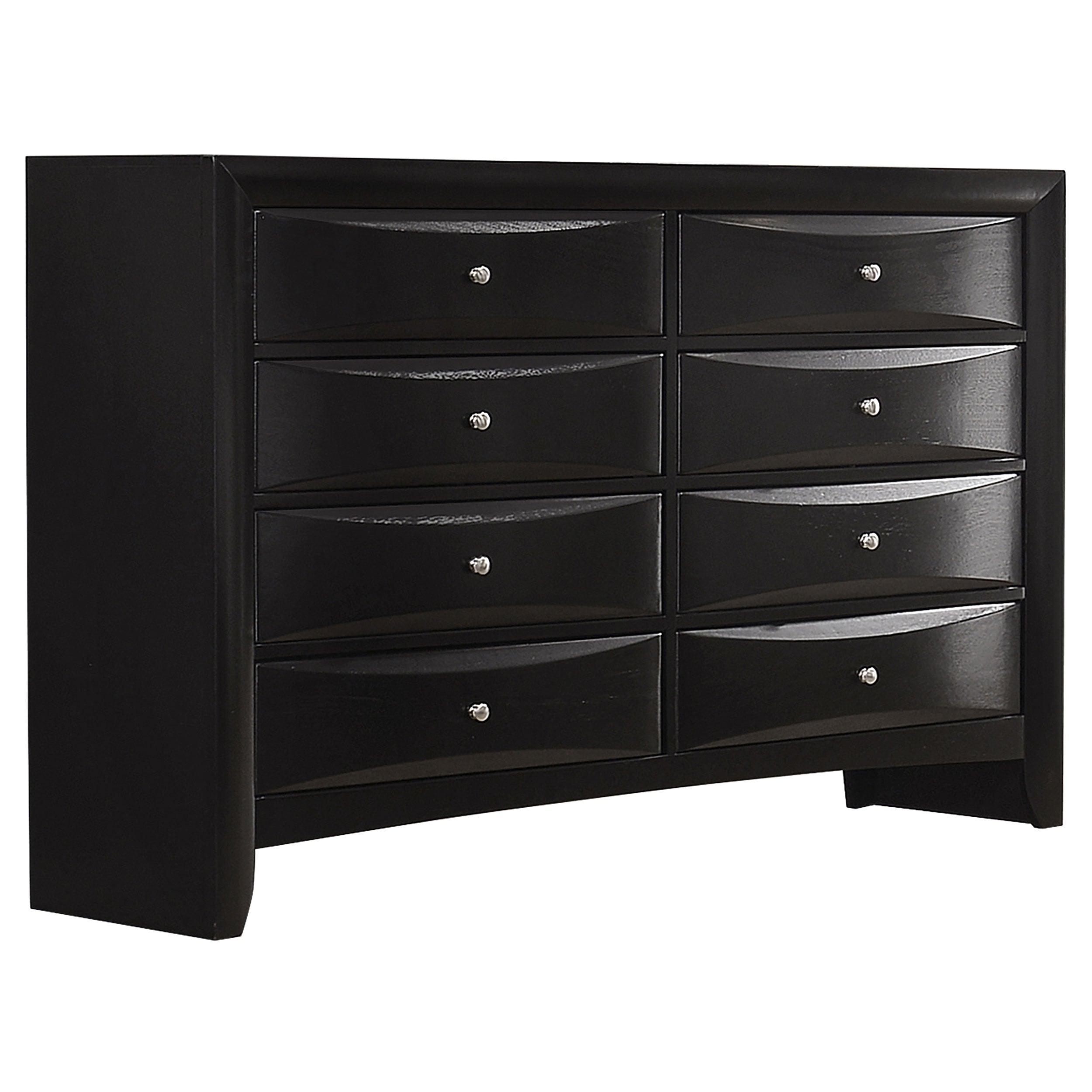 Orleans Furniture - Coaster - Briana 8-drawer Dresser Black - 200703