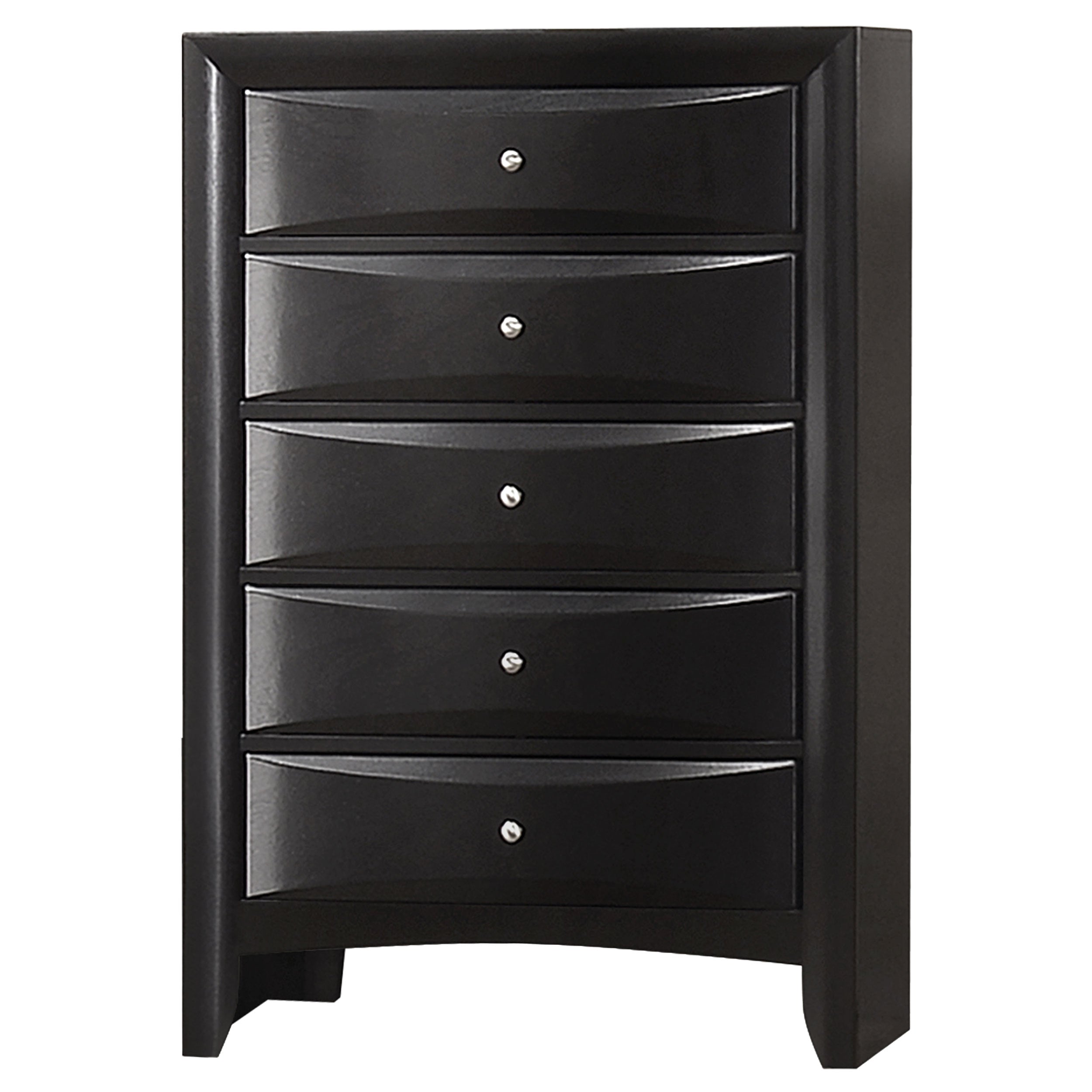 Orleans Furniture - Coaster - Briana 5-drawer Bedroom Chest Black - 200705