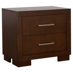 Orleans Furniture - Coaster - Jessica 2-drawer Nightstand Cappuccino - 200712