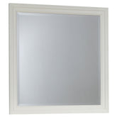 Orleans Furniture - Coaster - Sandy Beach Dresser Mirror Cream White - 201304