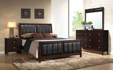 Orleans Furniture - Coaster - Carlton 4-piece Eastern King Bedroom Set Cappuccino - 202091KE-S4