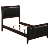 Orleans Furniture - Coaster - Carlton Wood Twin Panel Bed Cappuccino - 202091T