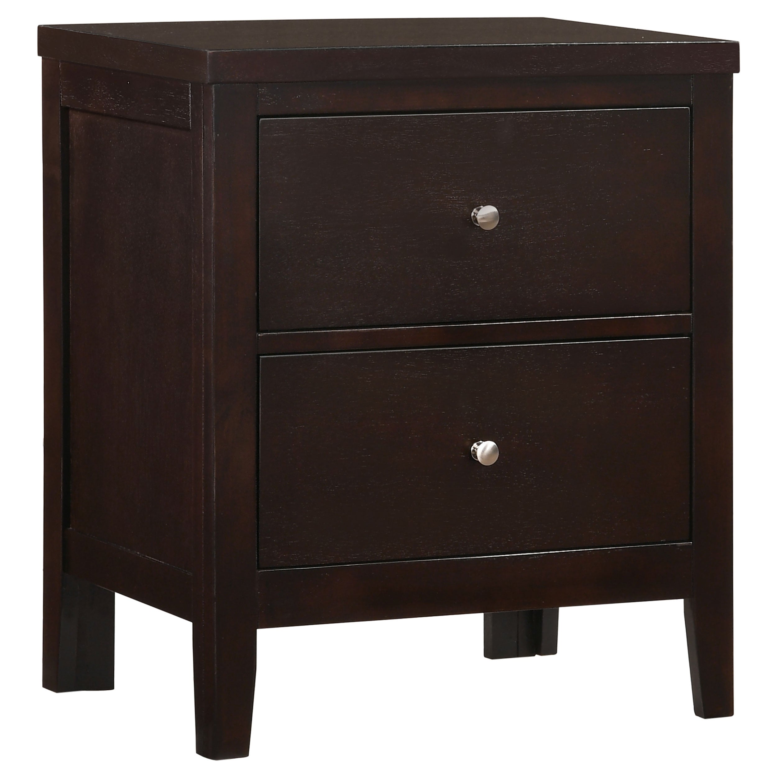 Orleans Furniture - Coaster - Carlton 2-drawer Nightstand Cappuccino - 202092