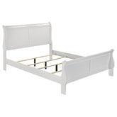Orleans Furniture - Coaster - Louis Philippe 47-inch Full Sleigh Panel Bed White - 202441F