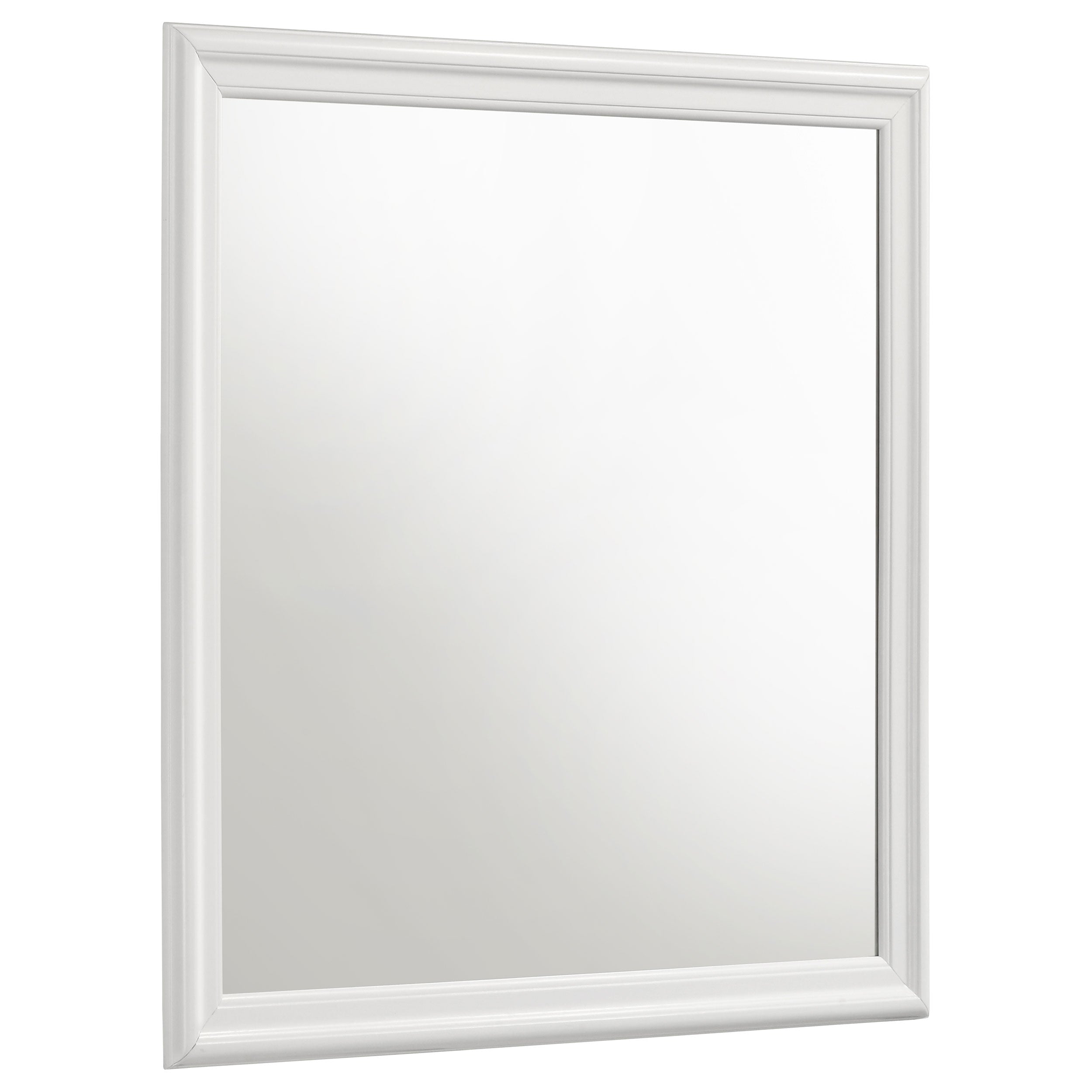 Orleans Furniture - Coaster - Louis Philippe Dresser Mirror White - 202444