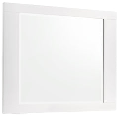 Orleans Furniture - Coaster - Felicity Dresser Mirror White High Gloss - 203504