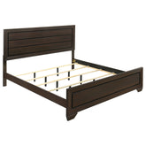 Orleans Furniture - Coaster - Kauffman Wood Eastern King Panel Bed Dark Cocoa - 204391KE