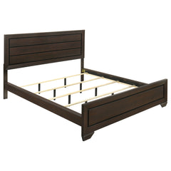 Orleans Furniture - Coaster - Kauffman Wood California King Panel Bed Dark Cocoa - 204391KW