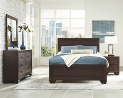 Orleans Furniture - Coaster - Kauffman 4-piece Queen Bedroom Set Dark Cocoa - 204391Q-S4