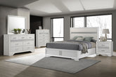 Orleans Furniture - Coaster - Miranda 4-piece Queen Bedroom Set White - 205110Q-S4