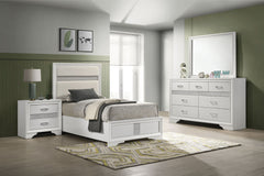 Orleans Furniture - Coaster - Miranda 4-piece Twin Bedroom Set White - 205110T-S4