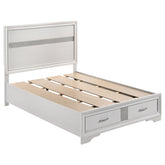 Orleans Furniture - Coaster - Miranda 51-inch Wood Full Storage Panel Bed White - 205111F