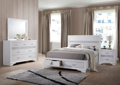 Orleans Furniture - Coaster - Miranda 4-piece Queen Bedroom Set White - 205111Q-S4