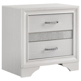 Orleans Furniture - Coaster - Miranda 2-drawer Nightstand White - 205112