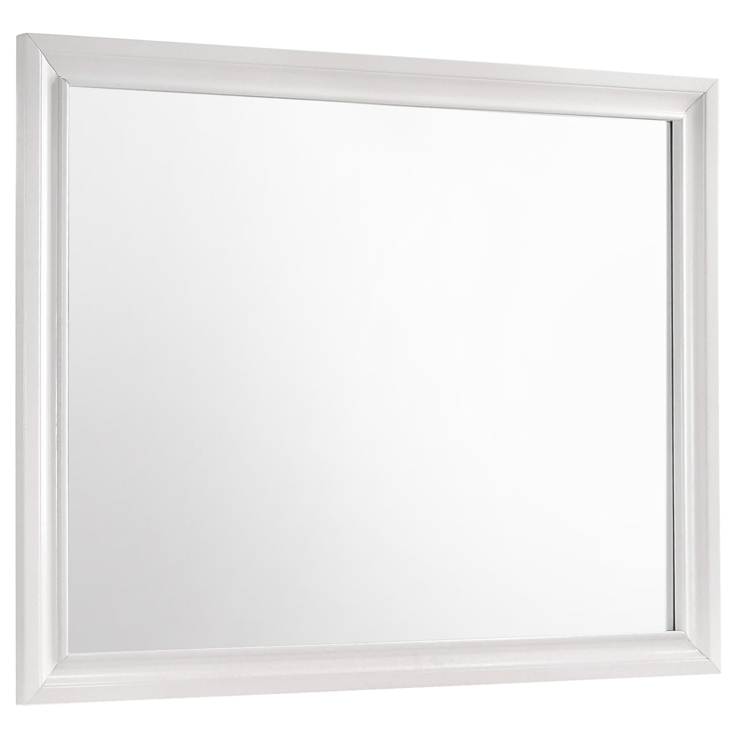 Orleans Furniture - Coaster - Miranda Dresser Mirror White - 205114