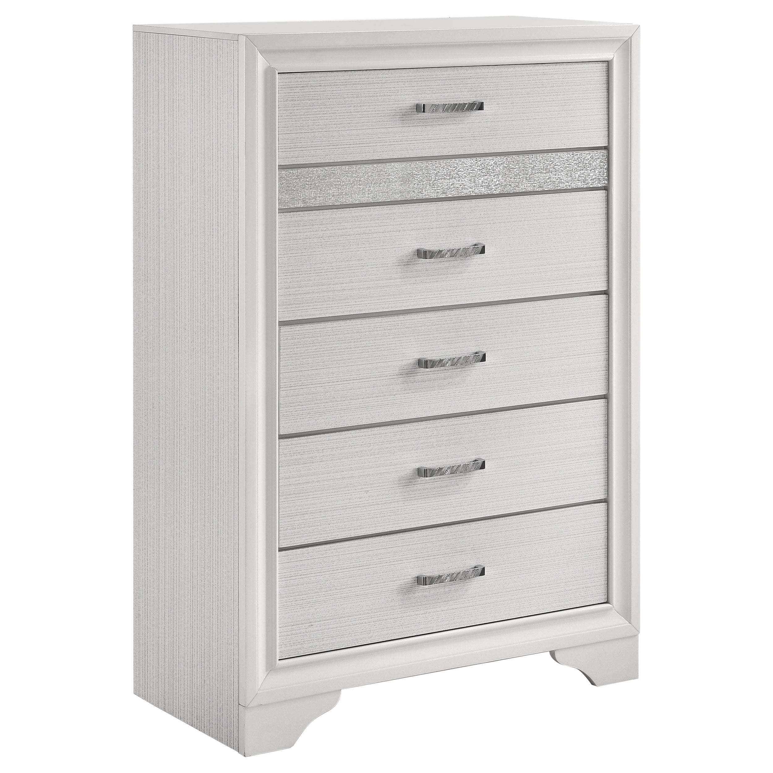 Orleans Furniture - Coaster - Miranda 5-drawer Bedroom Chest White - 205115