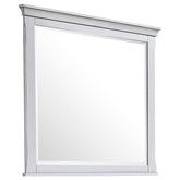 Orleans Furniture - Coaster - Franco Dresser Mirror Distressed White - 205334