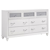 Orleans Furniture - Coaster - Barzini 7-drawer Dresser White - 205893