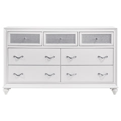 Barzini 7-drawer Dresser White
