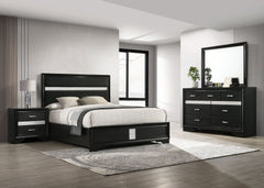 Orleans Furniture - Coaster - Miranda 4-piece Full Bedroom Set Black - 206360F-S4