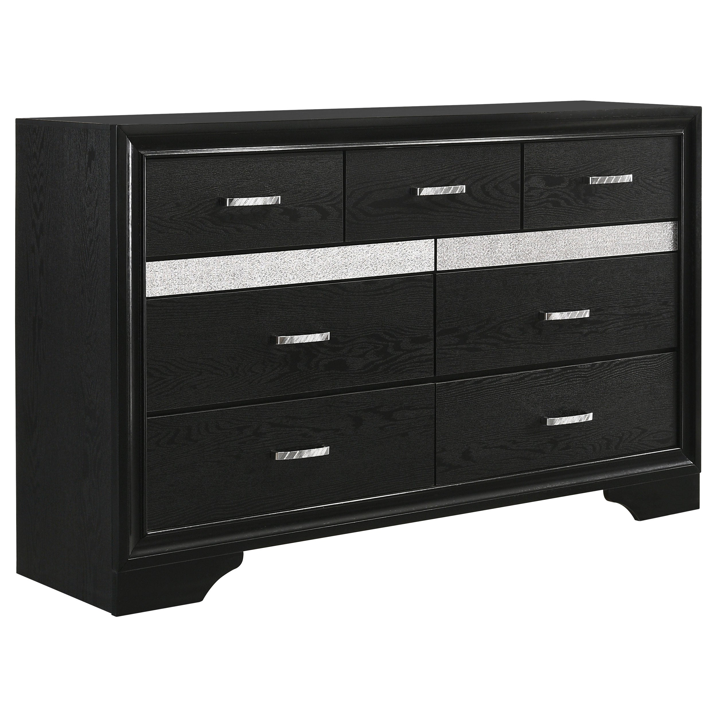 Orleans Furniture - Coaster - Miranda 7-drawer Dresser Black - 206363