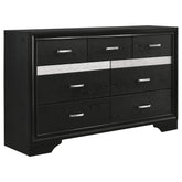 Orleans Furniture - Coaster - Miranda 7-drawer Dresser Black - 206363