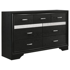 Orleans Furniture - Coaster - Miranda 7-drawer Dresser Black - 206363