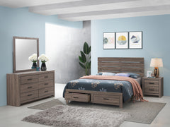 Orleans Furniture - Coaster - Brantford 4-piece Queen Bedroom Set Barrel Oak - 207040Q-S4