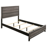 Orleans Furniture - Coaster - Watson Wood Full Panel Bed Grey Oak - 212421F
