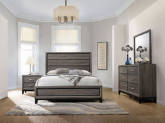 Orleans Furniture - Coaster - Watson 4-piece California King Bedroom Set Grey Oak - 212421KW-S4