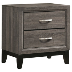 Orleans Furniture - Coaster - Watson 2-drawer Nightstand Grey Oak - 212422