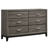 Orleans Furniture - Coaster - Watson 6-drawer Dresser Grey Oak - 212423