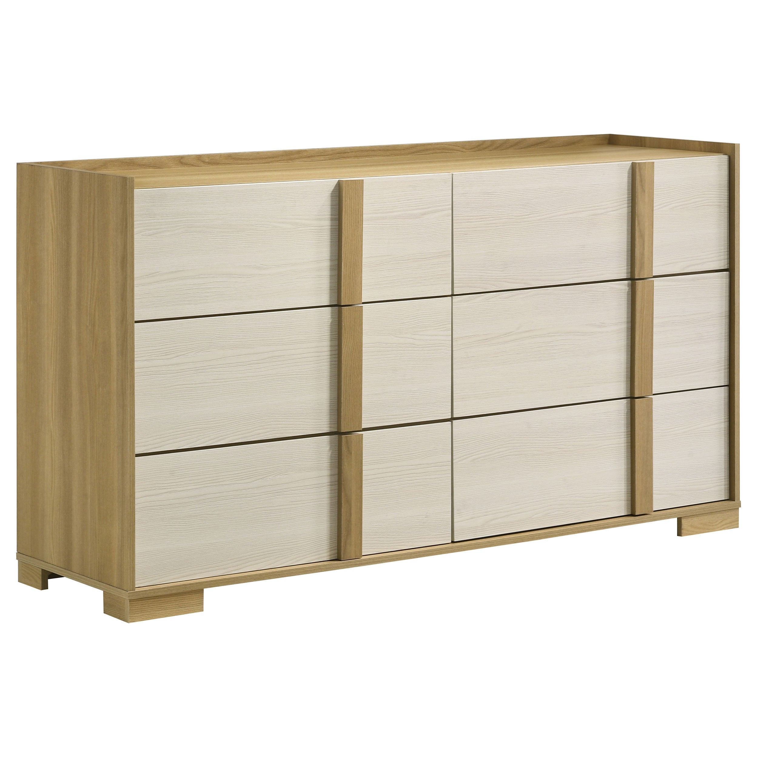 Orleans Furniture - Coaster - Hyland 6-drawer Dresser Natural - 215653