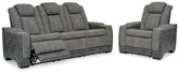 Orleans Furniture - Ashley Furniture - Next-Gen Durapella Power Reclining Sofa and Power Recliner - Power Reclining Sofa and Power Recliner - 22004U3