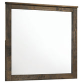 Orleans Furniture - Coaster - Woodmont Dresser Mirror Rustic Golden Brown - 222634