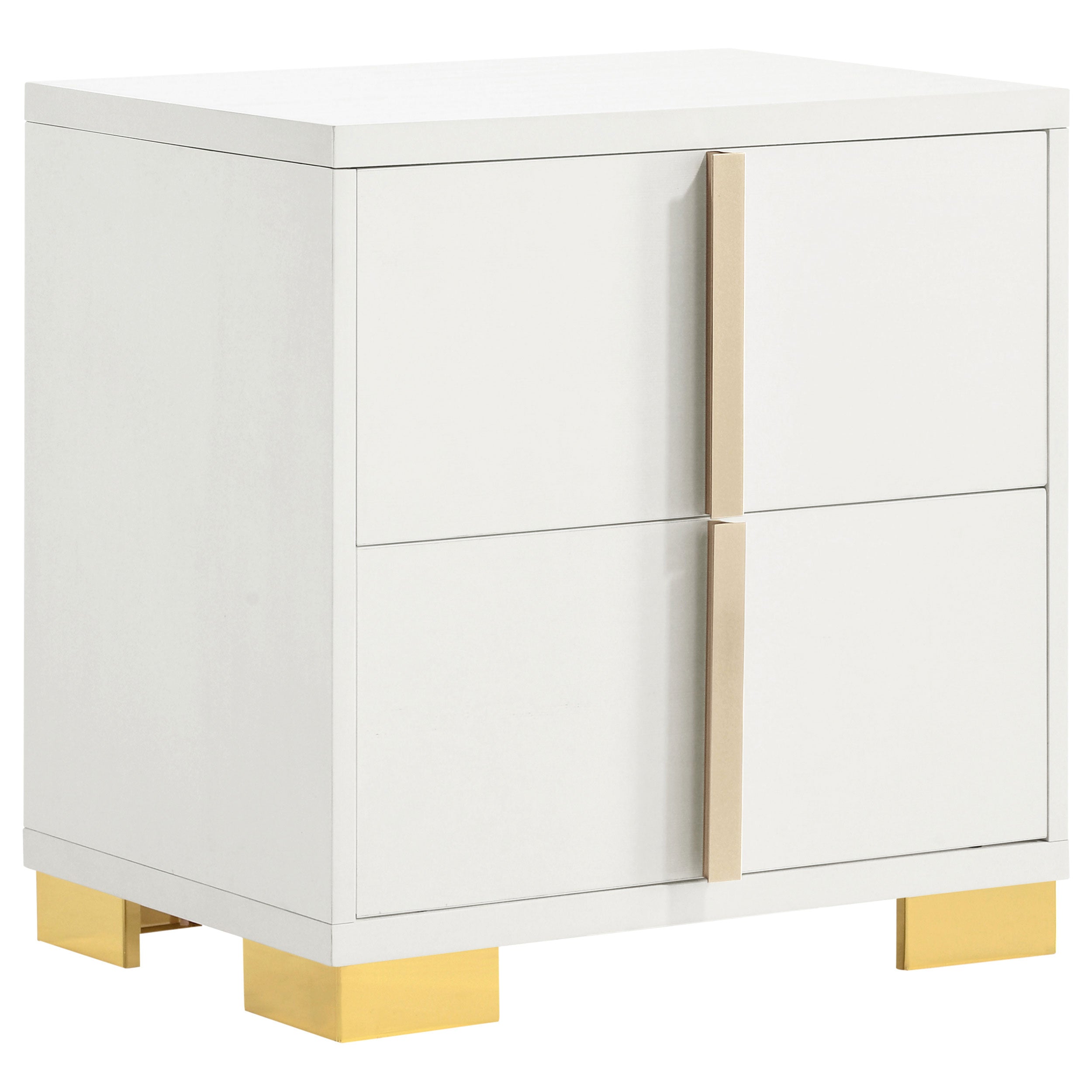 Orleans Furniture - Coaster - Marceline 2-drawer Nightstand White - 222932