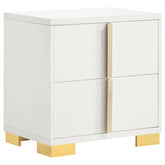 Orleans Furniture - Coaster - Marceline 2-drawer Nightstand White - 222932
