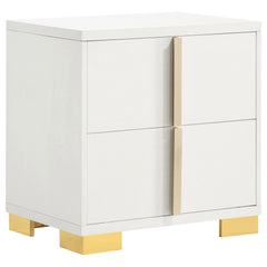 Orleans Furniture - Coaster - Marceline 2-drawer Nightstand White - 222932
