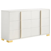 Orleans Furniture - Coaster - Marceline 6-drawer Dresser White - 222933