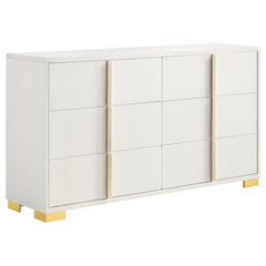 Orleans Furniture - Coaster - Marceline 6-drawer Dresser White - 222933