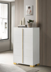 Marceline 5-drawer Bedroom Chest White