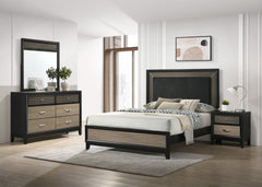 Orleans Furniture - Coaster - Valencia 4-piece Queen Bedroom Set Black - 223041Q-S4