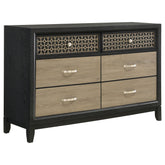 Orleans Furniture - Coaster - Valencia 6-drawer Dresser Black - 223043