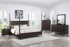 Orleans Furniture - Coaster - Emberlyn 5-piece Eastern King Bedroom Set Brown - 223061KE-S5