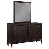 Orleans Furniture - Coaster - Emberlyn 6-drawer Dresser with Mirror Brown - 223063M