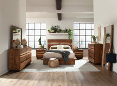 Orleans Furniture - Coaster - Winslow 5-piece California King Bedroom Set Smokey Walnut - 223250KW-S5